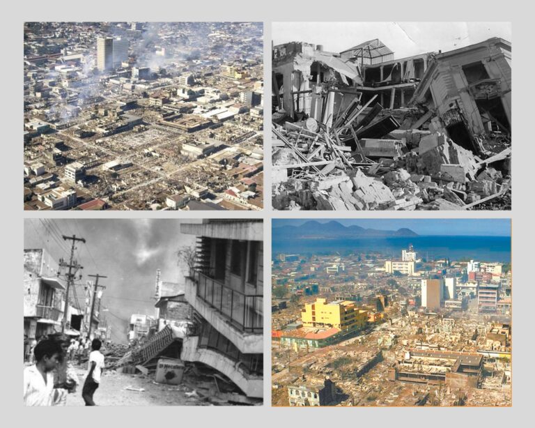 El fatídico terremoto que destruyó a Managua en la víspera de la navidad de 1972