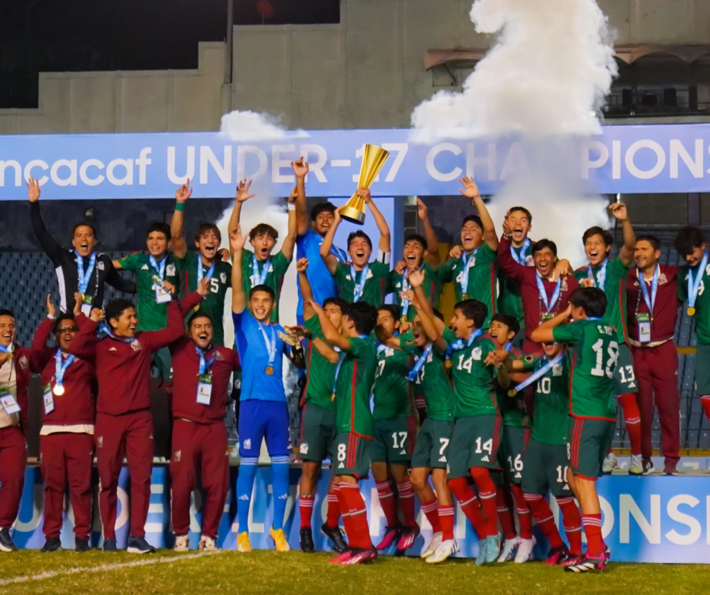 México conquista premundial Sub17 de Concacaf al vencer a Estados