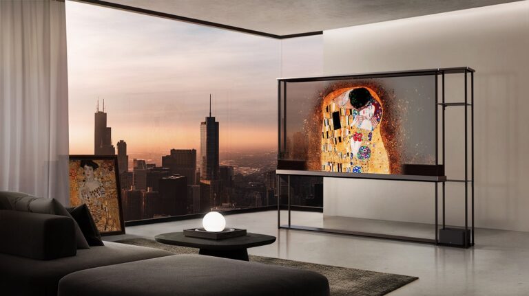 Primer televisor OLED transparente inalámbrico del mundo redefine la experiencia de la pantalla
