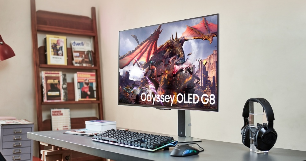 Samsung TVs and Displays Odyssey OLED G8 Recognition dl4 1024x683 1 rcg71.com