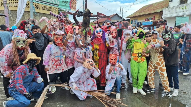 Fiesta y sátira en el Torovenado de Masaya