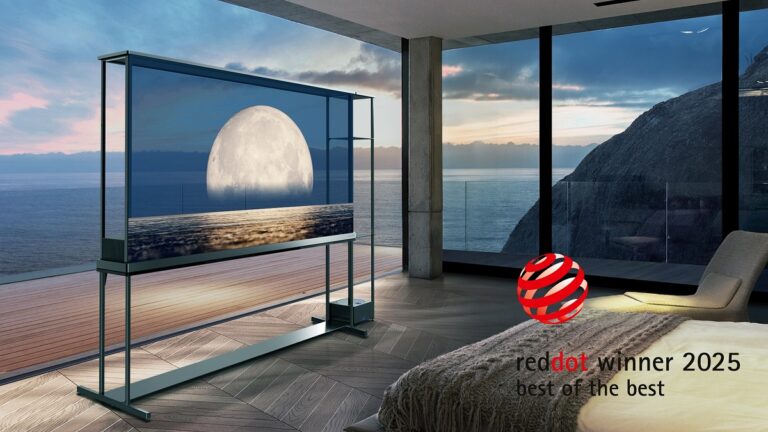 LG es galardonada por sus innovadores diseños en los premios Red Dot Design 2025