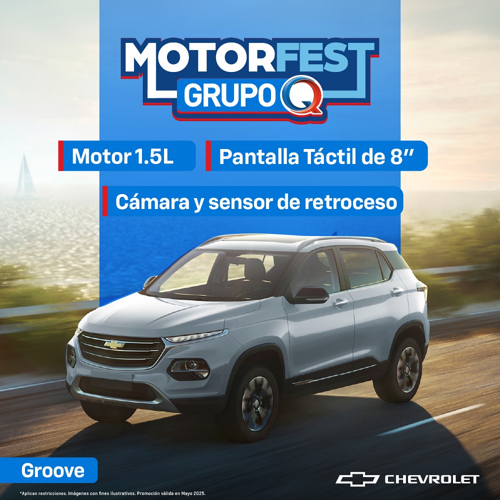 ¡El mejor Chevrolet para mamá está en Motorfest! 1 rcg71.com Groove rcg71.com
