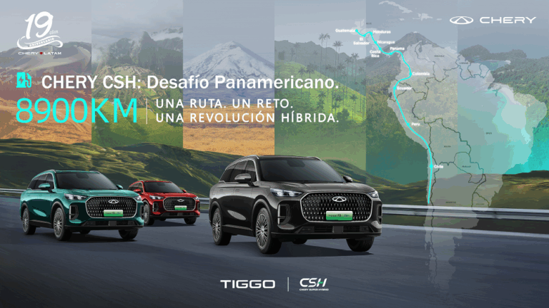 CHERY CSH: Desafío Panamericano Una ruta. Un reto. Una revolución híbrida.