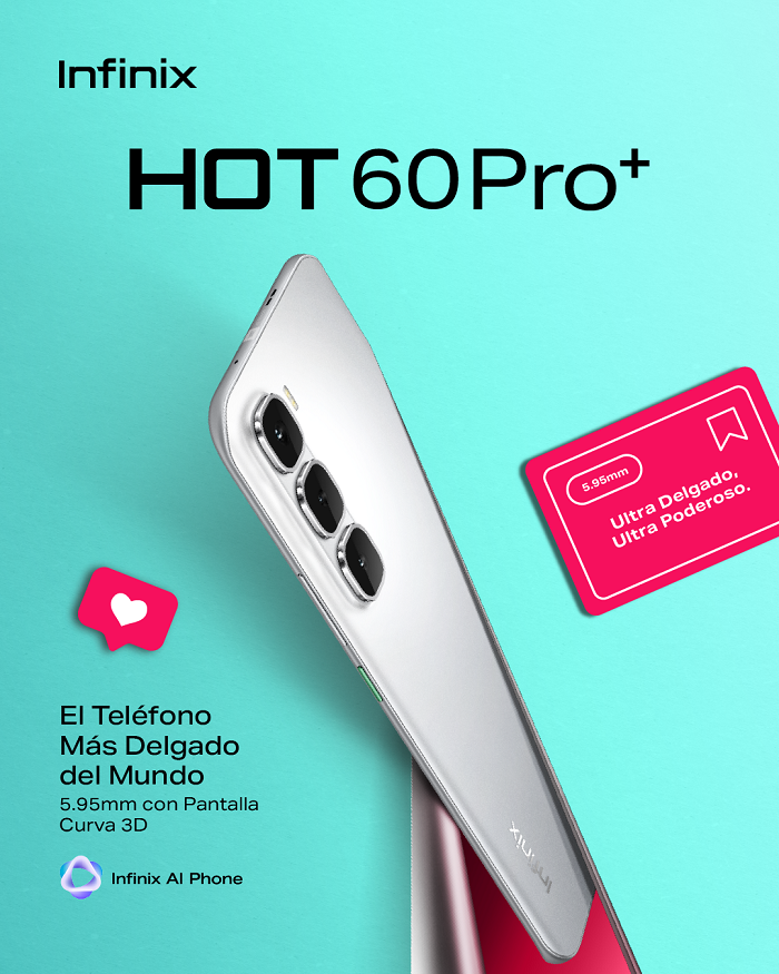 Infinix presenta en Nicaragua el HOT 60 Pro+: el smartphone creado para una generación que no se detiene