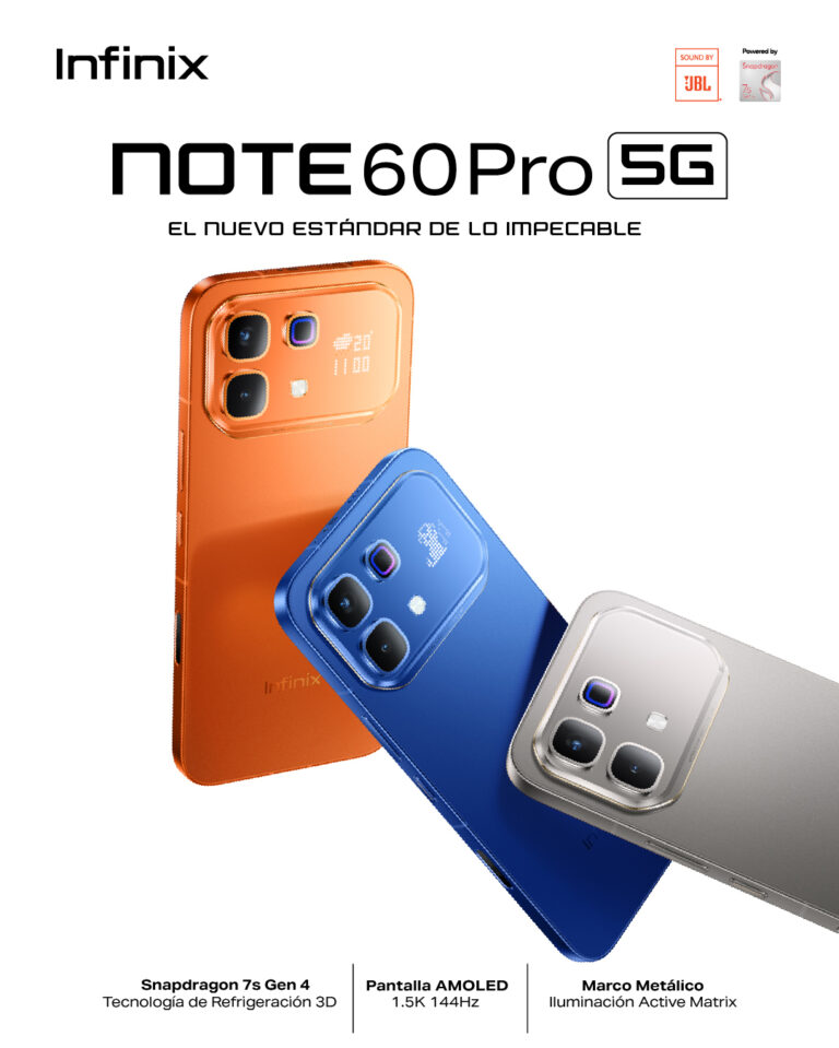 Infinix eleva el estándar en Nicaragua con el lanzamiento del nuevo NOTE 60 Pro 5G
