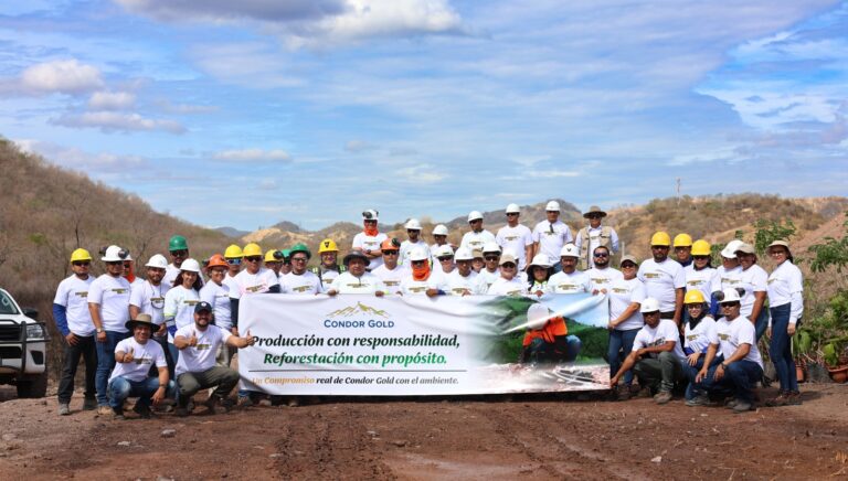 Condor Gold presenta su programa de reforestación en celebración del Día Mundial de la Tierra