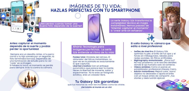 Galaxy S26: el aliado perfecto para capturar los momentos más especiales de mamá