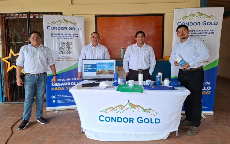 Condor Gold presenta oportunidades laborales en Feria Vocacional de La Salle